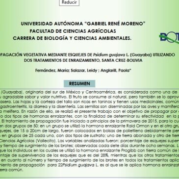 Caracterización Banner: Morfolófica de la Semilla de 20 Especies de Malezas del Departamento de Santa Cruz – Bolivia