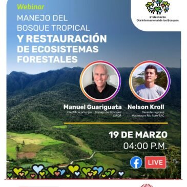 Manejo del Bosque Tropical y Restauración de Ecosistemas Forestales