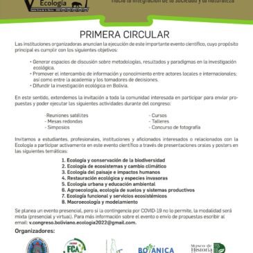 Primera circular
