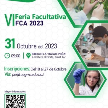 VI Feria Facultativa FCA 2023