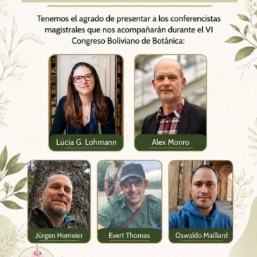 VI Congreso Boliviano de Botánica
