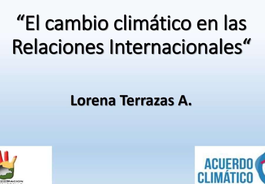 El cambio climático en las Relaciones Internacionales